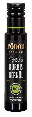 PÖDÖR - Kürbiskernöl, Steirisches 100 ml - kaltgepresst - naturbelassen - ungefiltert von Pödör Premium Öle & Essige