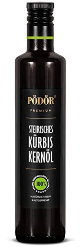 PÖDÖR - Kürbiskernöl, Steirisches 500 ml - kaltgepresst - naturbelassen - ungefiltert PÖDÖR - Kürbiskernöl, Steirisches 500 ml - kaltgepresst - naturbelassen - ungefiltert von Pödör Premium Öle & Essige
