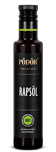 PÖDÖR - Rapsöl 250 ml - kaltgepresst - naturbelassen - ungefiltert von PÖDÖR