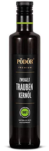 PÖDÖR - Zweigelt Traubenkernöl 500 ml - kaltgepresst - naturbelassen - ungefiltert PÖDÖR - Zweigelt Traubenkernöl 500 ml - kaltgepresst - naturbelassen - ungefiltert von Pödör Premium Öle & Essige