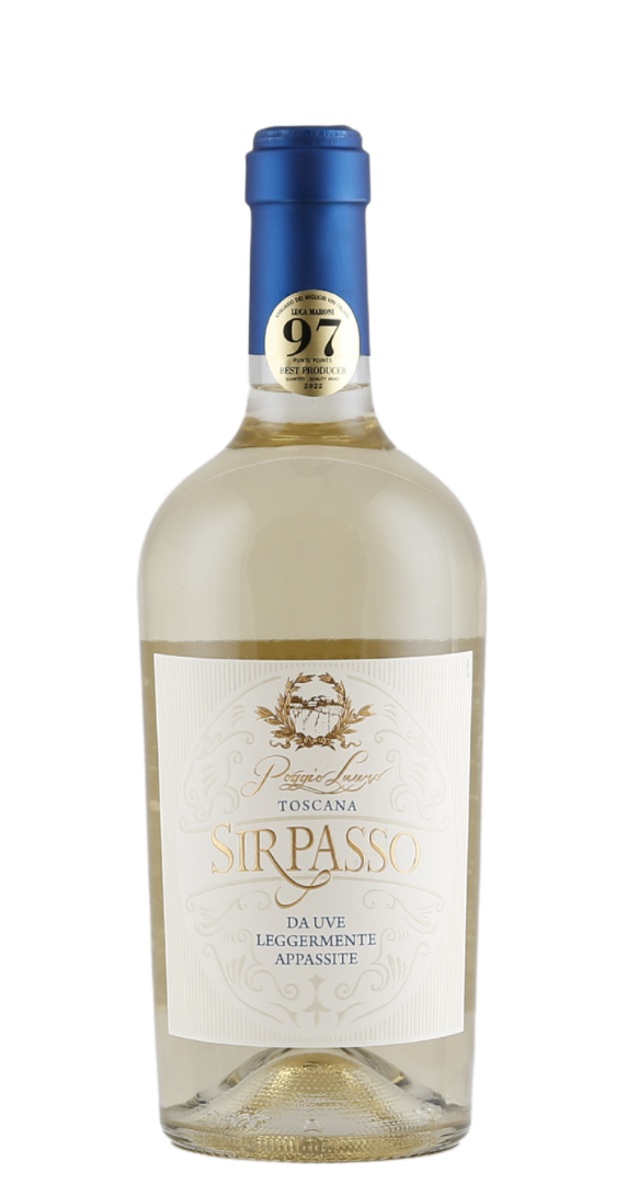 Poggio Lauro Sir Passo Toscana Bianco da Uve Leggermente Appassite 2024 von Poggio Lauro