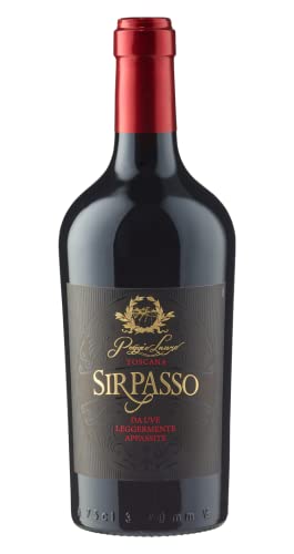 Sir Passo da Uve Leggermente Appassite 2021 | Rotwein | Toskana – Italien | 1 x 0,75 Liter von Poggio Lauro