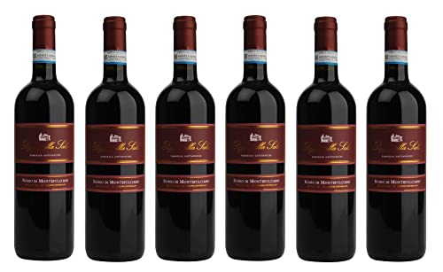 6x 0,75l - Poggio alla Sala - Rosso di Montepulciano D.O.P. - Toscana - Italien - Rotwein trocken von Poggio alla Sala