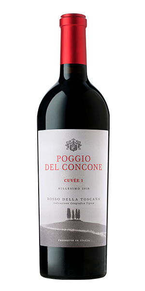 "Cuvée 1" Toscana Rosso IGT 2018 von Poggio del Concone