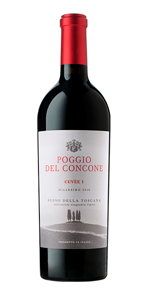 "Cuvée 1" Toscana Rosso IGT 2018 von Poggio del Concone