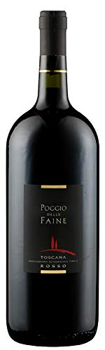 Poggio delle Faine Rosso IGT - Magnum - Sangiovese 2011 Trocken (1 x 1.5 l) von Poggio delle Faine