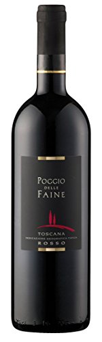 Poggio delle Faine Toscana Rosso 2017 trocken (1 x 0.75l) von Poggio delle Faine
