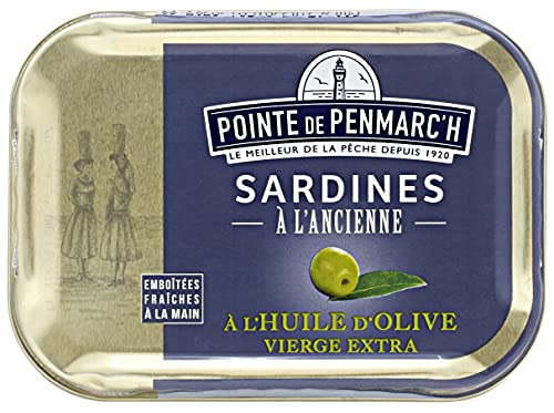 Sardinen in nativem Olivenöl Extra 115 g von Pointe de Penmarc'h / Frankreich von Pointe de Penmarc'h