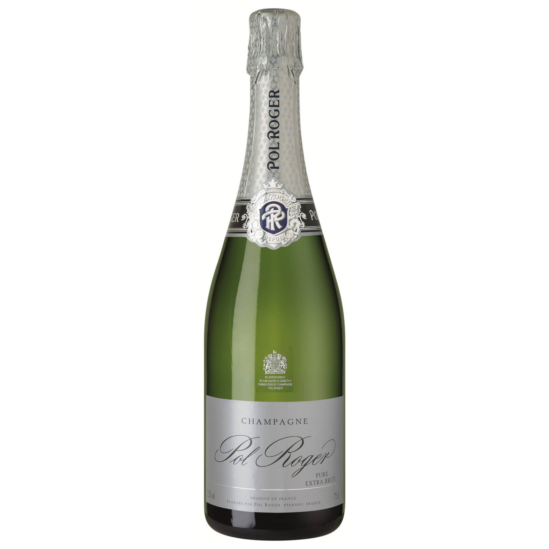 Champagne Pol Roger Pure, Extra Brut, Champagne AC, Champagne, Schaumwein von Pol Roger, 51206 Epernay, France