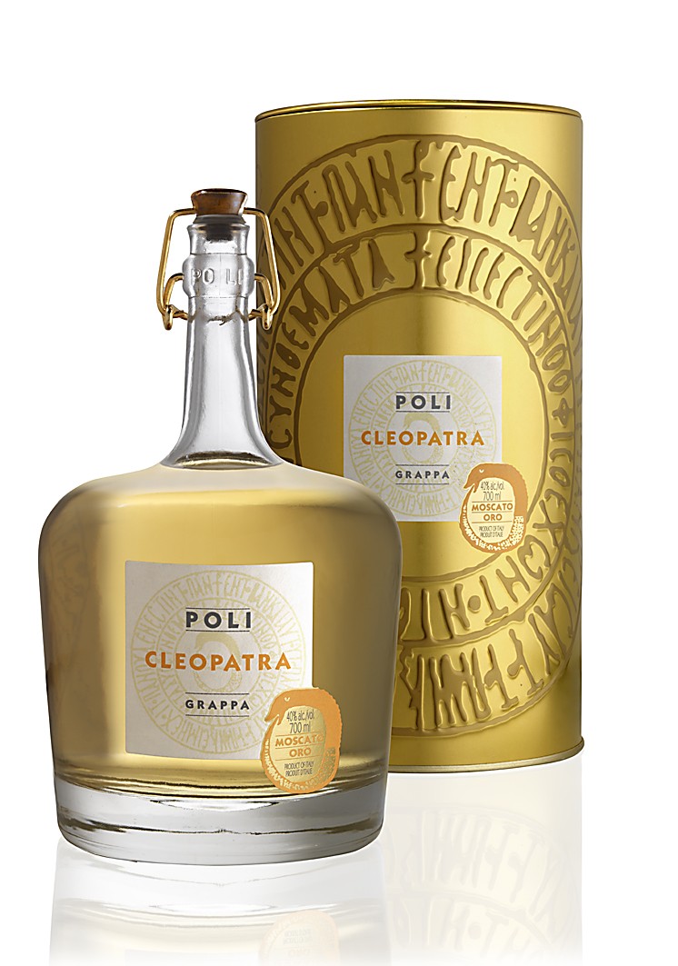 Poli Grappa Moscato Oro ""Cleopatra"" 0,7 l Poli Grappa Moscato Oro ""Cleopatra"" 0,7 l von Poli Grappa