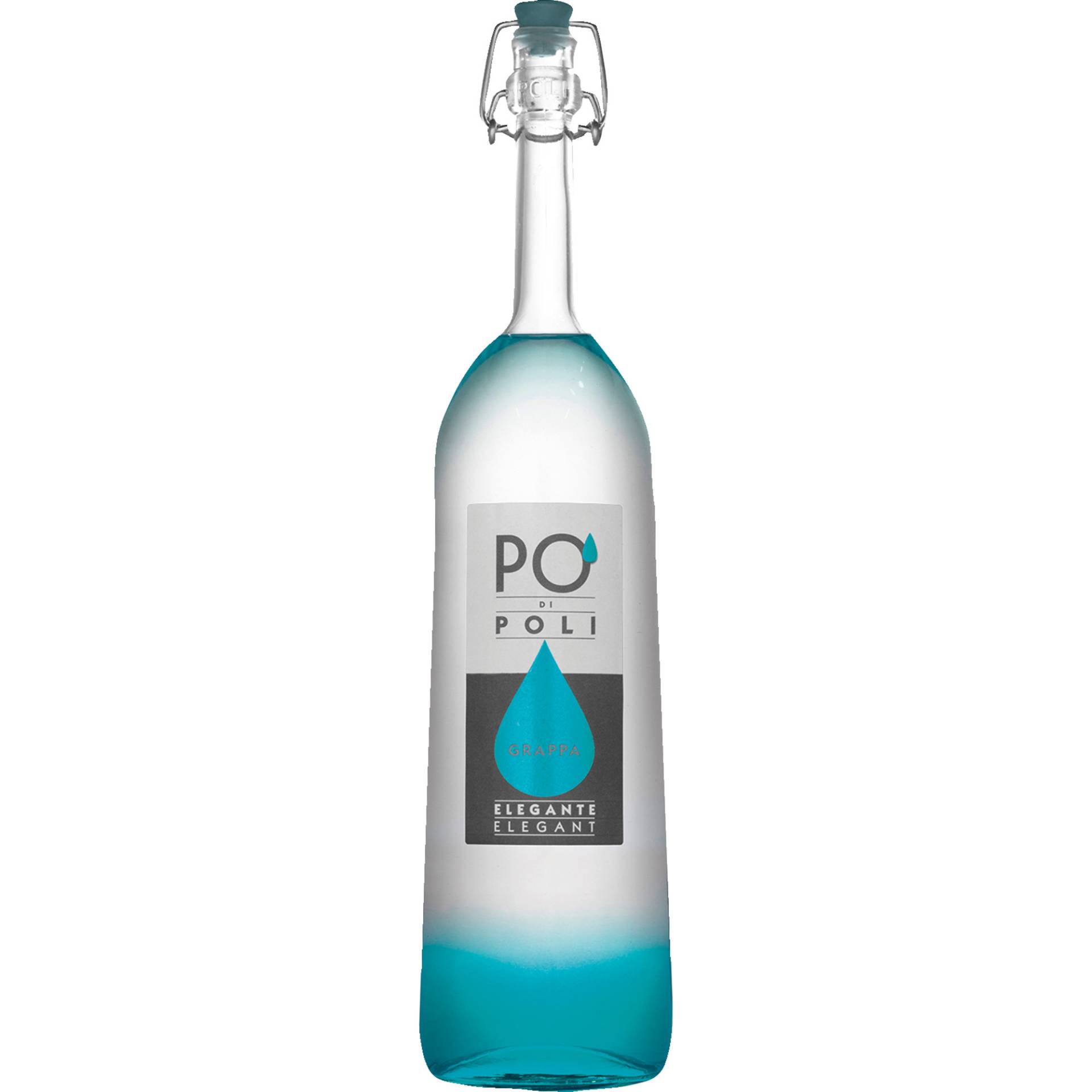 Grappa Po' di Poli Elegante Pinot, 0,70 L, 40% Vol., Spirituosen von Poli Distillerie - via Marconi, 46 - 36060 Schiavon (Veneto) - Italia