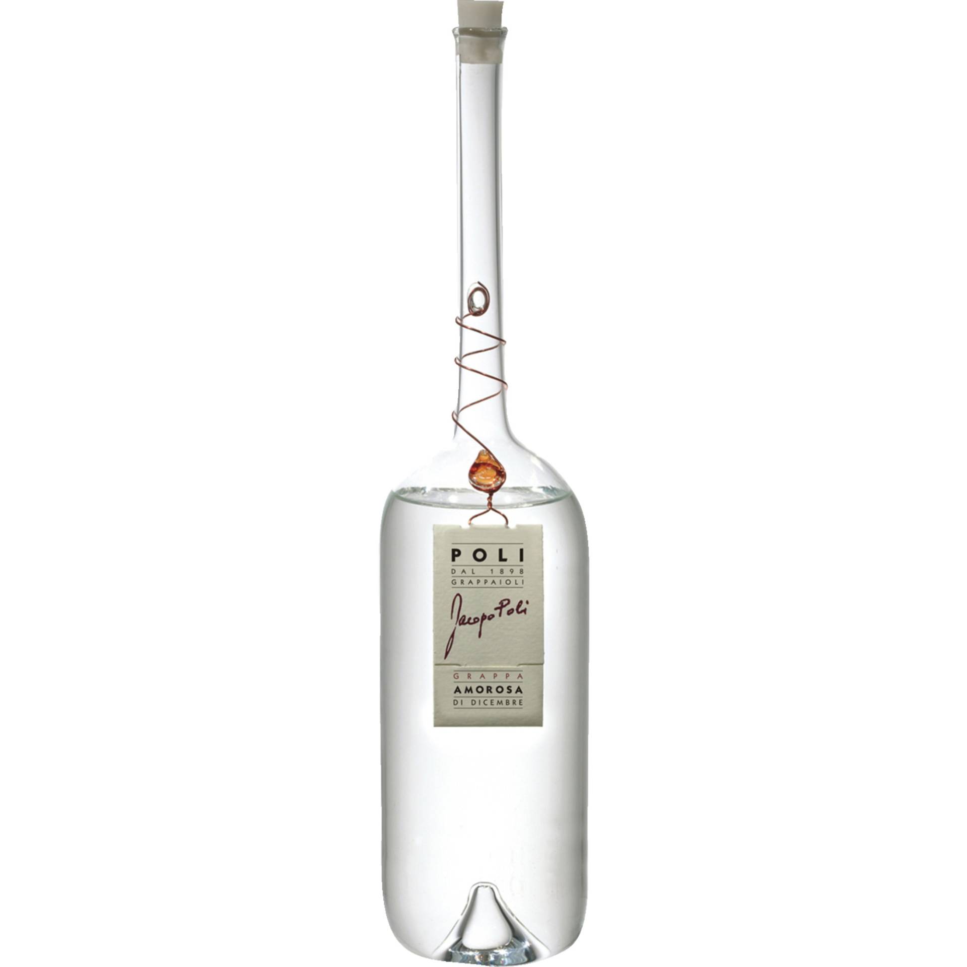 Poli Grappa Amorosa di Dicembre, 0,50 L, 40% Vol., Spirituosen von Poli Distillerie - via Marconi, 46 - 36060 Schiavon (Veneto) - Italia