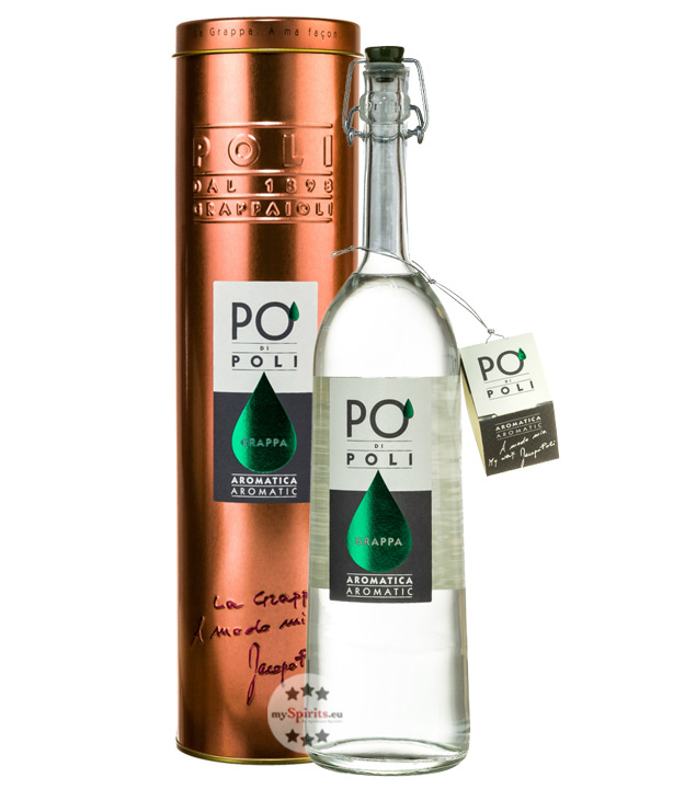 Po’Di Poli Grappa Aromatica (40 % vol., 0,7 Liter) von Poli Distillerie