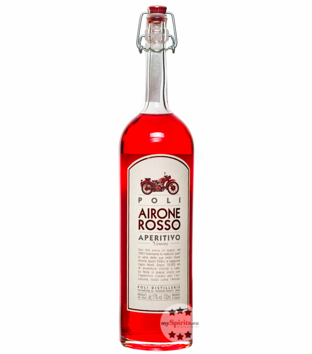 Poli Airone Rosso Aperitiflikör (17 % vol., 0,7 Liter) von Poli Distillerie