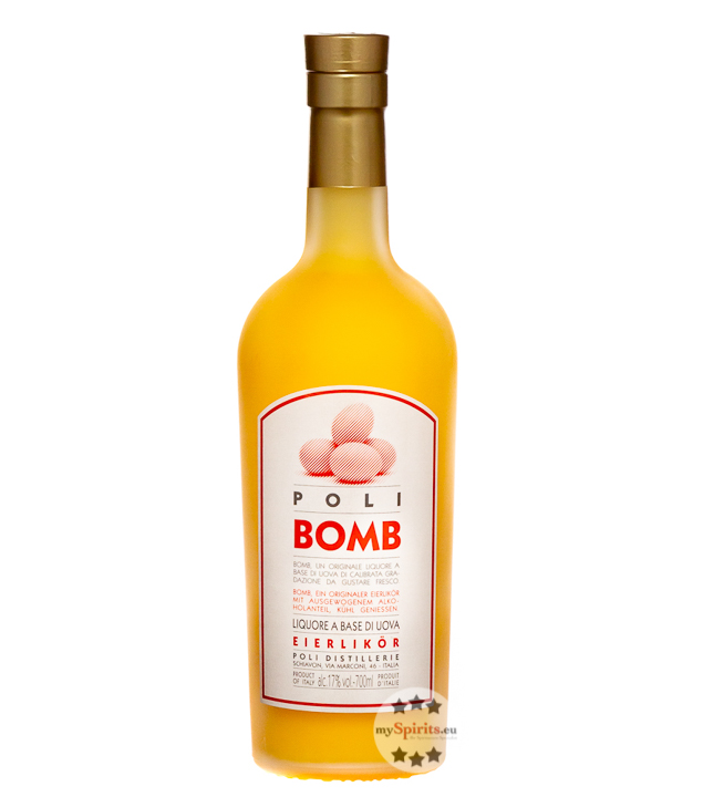 Poli Bomb Eierlikör (17 % vol., 0,7 Liter) von Poli Distillerie