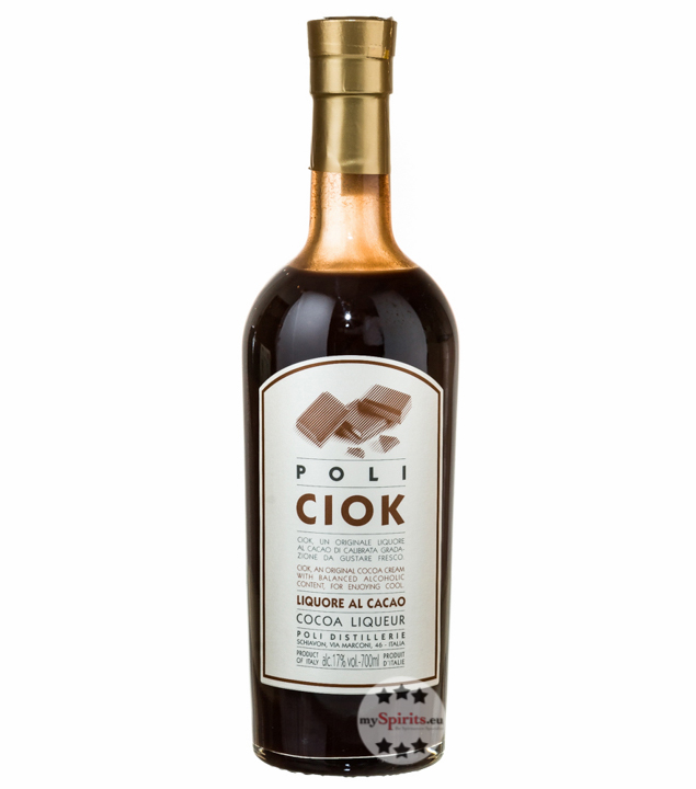 Poli Kreme 17 Ciok Kakaolikör (17 % vol., 0,7 Liter) von Poli Distillerie