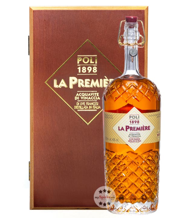 Poli La Première Acquavite Vinaccia (46 % vol., 0,7 Liter) von Poli Distillerie