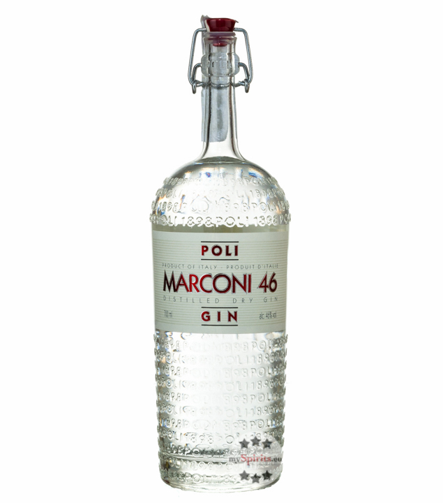 Poli Marconi 46 Gin (46 % vol., 0,7 Liter) von Poli Distillerie