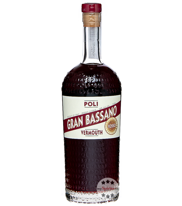 Poli Vermouth Gran Bassano Rosso (18 % Vol., 0,7 Liter) von Poli Distillerie