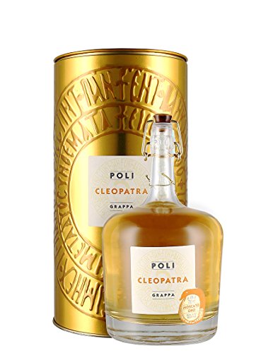 Jacopo Poli Grappa Moscato ORO CLEOPATRA 0.70 Liter Jacopo Poli Grappa Moscato ORO CLEOPATRA 0.70 Liter von Poli