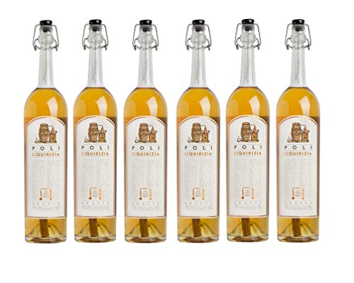 POLI LAKRITZ GRAPPA [ 6 FLASCHEN x 500ml ] von Poli