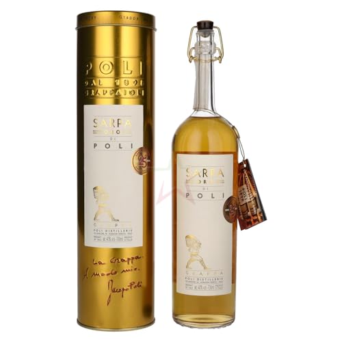 Poli Grappa Sarpa Oro di Poli 40,00% 0,70 Liter von Poli