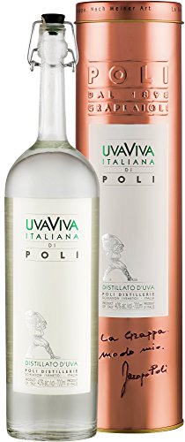 Poli Uvaviva - Traubenbrand 40% - 0,7l von Jacopo Poli