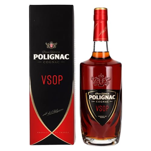 Prince Hubert de Polignac V.S.O.P Cognac 40% Vol. 0,7l in Geschenkbox von Polignac