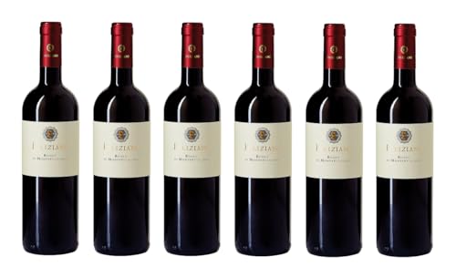 6x 0,75l - 2023er - Poliziano - Rosso di Montepulciano D.O.P. - Toscana - Italien - Rotwein trocken von Poliziano
