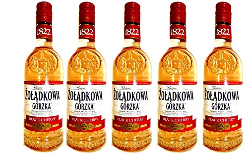 Zoladkowa Gorzka Schwarzkirsche Black Cherry 5 Flaschen Neuheit Zoladkowa Gorzka Schwarzkirsche Black Cherry 5 Flaschen Neuheit von NUGOYA