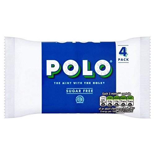 Polo Zuckerfrei Minzen 4 Stück 133.6G (Packung mit 6) von Polo