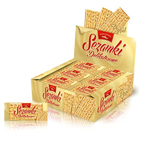 Sesam Riegel beste Qualität/Sezamki delikatesowe 72 Stück im Paket Sesam Riegel beste Qualität/Sezamki delikatesowe 72 Stück im Paket von Polonia Premium