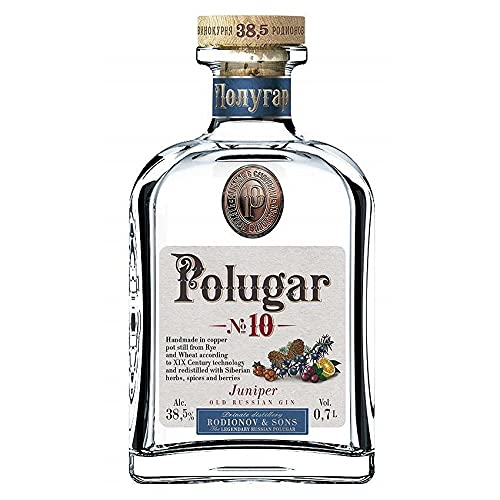 N 10 JUNIER OLD RUSSIAN GIN 70 CL N 10 JUNIER OLD RUSSIAN GIN 70 CL von Polugar