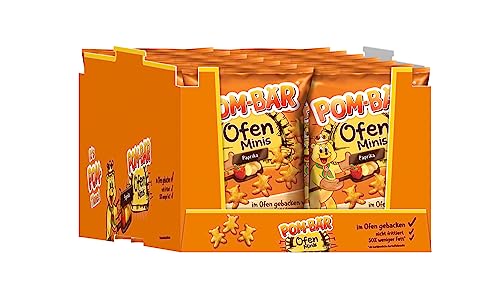 POM-BÄR Ofen Minis Paprika, 14er Pack (14 x 80 g) von Pom-Baer