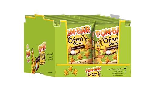 POM-BÄR Ofen Minis Sour Cream, 14er Pack (14 x 80 g) von Pom-Baer