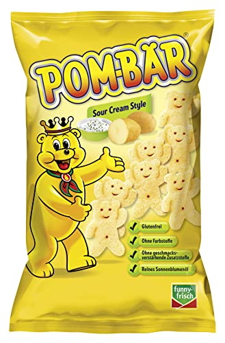 Pom-Bär Sour Cream Style, 12er Pack (12 x 75 g) von Pom-Bär