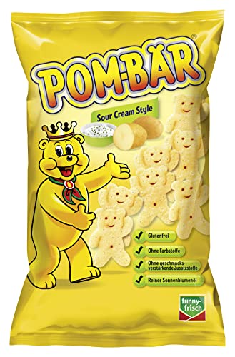 Pom-Bär Sour Cream Style, 12er Pack (12 x 75 g) von Pom-Bär