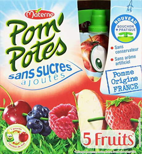 Pom'Potes 5 Fruits Rouges von Materne