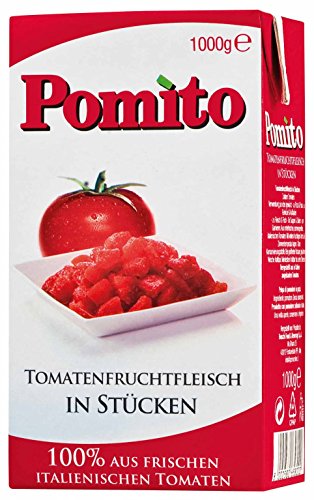 Hengstenberg Pomita Tomaten stückig, 12er Pack (12 x 1 kg) von Pomito