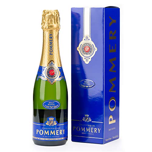 PommeryChampagner Brut Royal mit Geschenkverpackung (1 x 0,375 L) von Pommery
