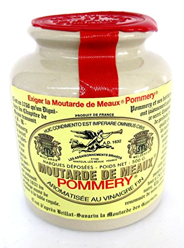 Meaux-Senf Pommery ® Mutarde de MEAUX französischer Senf 500 Gramm von Pommery