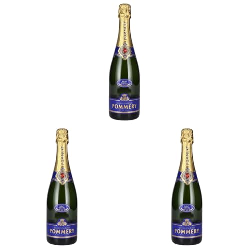 Pommery Brut Royal Champagner (1 x 0.75 l) | 750 ml (3er Pack) von Pommery