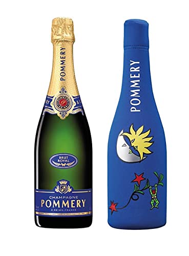 Pommery Brut Royal Champagner mit kühlender Neopren Icejacket Matta Mond (1 x 0.75 l) von Pommery