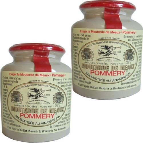 Pommery Senf körnig im Steinguttopf 2 x 500g von Pommery