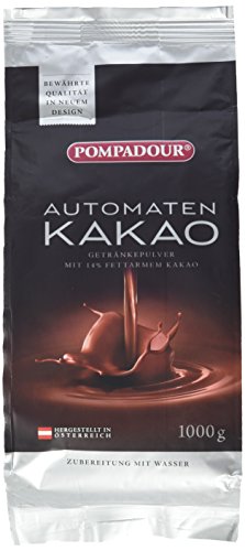 Pompadour Automaten Kakao 1 kg, 2er Pack (2 x 1 kg) von Teekanne