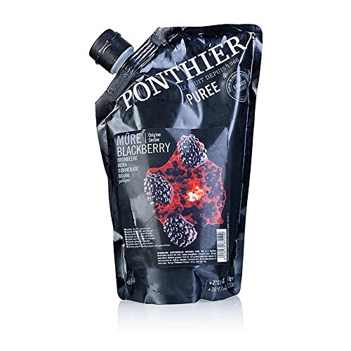 Püree - Brombeere, mit Zucker, von Ponthier, 1 Liter Püree - Brombeere, mit Zucker, von Ponthier, 1 Liter von Ponthier