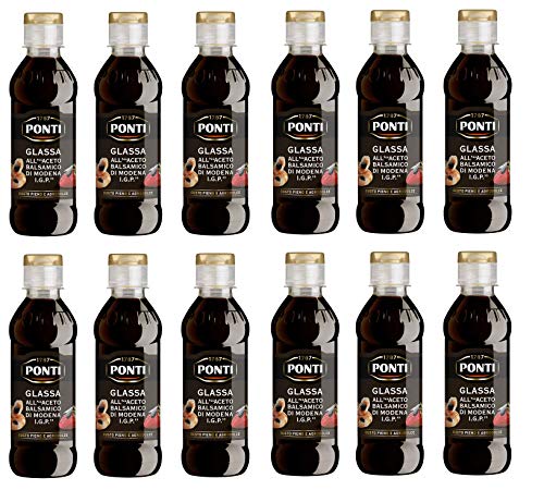 12x Ponti Aceto Balsamico di Modena Balsamico-Essig sauce Würzsaucen 250ml 12x Ponti Aceto Balsamico di Modena Balsamico-Essig sauce Würzsaucen 250ml von Ponti