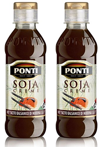 PONTI Glassa alla Soia - Sojacreme - für Sushi - 2x 240 g PONTI Glassa alla Soia - Sojacreme - für Sushi - 2x 240 g von Ponti
