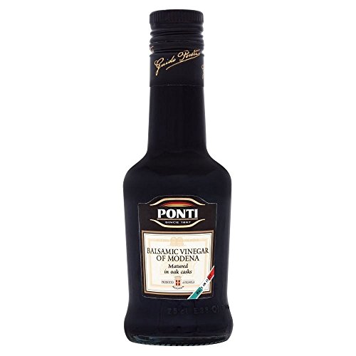 Ponti Aceto Balsamico di Modena (250 ml) - Packung mit 6 von PONTI