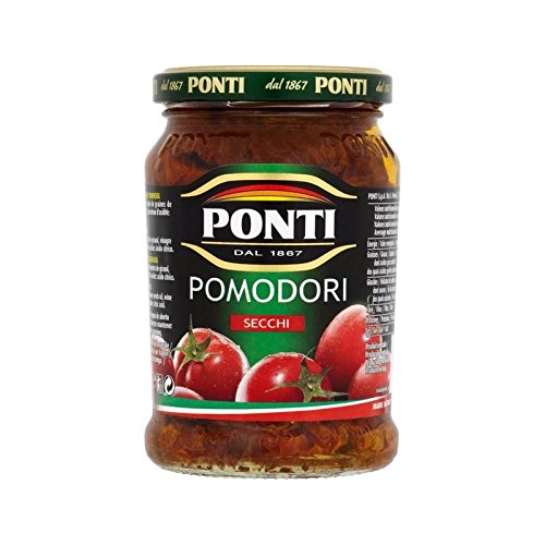 Ponti Getrockneten Tomaten 280G - Packung mit 6 von Ponti
